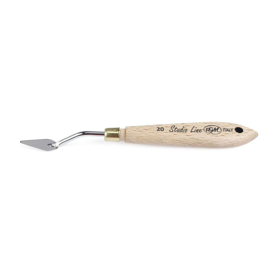 RGM New Studio Line Painting Palette Knife – Wooden Handle