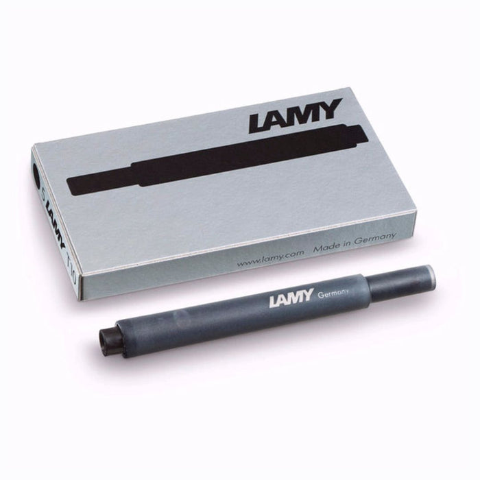 Lamy T10 Fountain Pen Ink Cartridges – Black | Pack of 5
