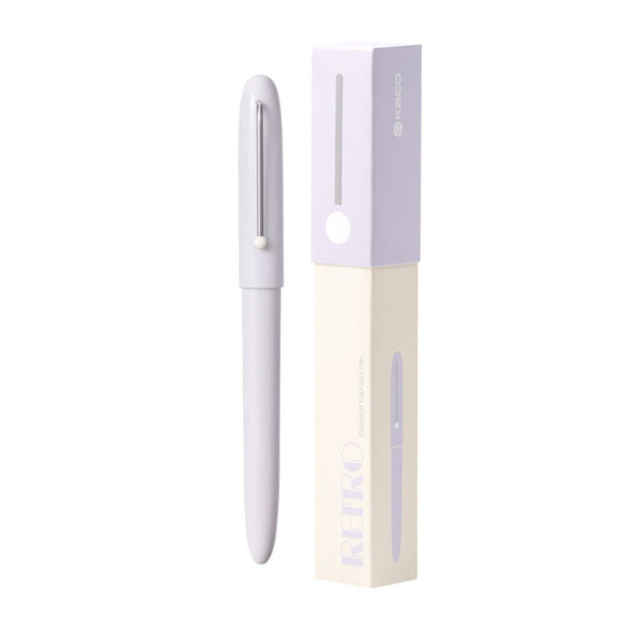Kaco Retro Fountain Pen – Purple