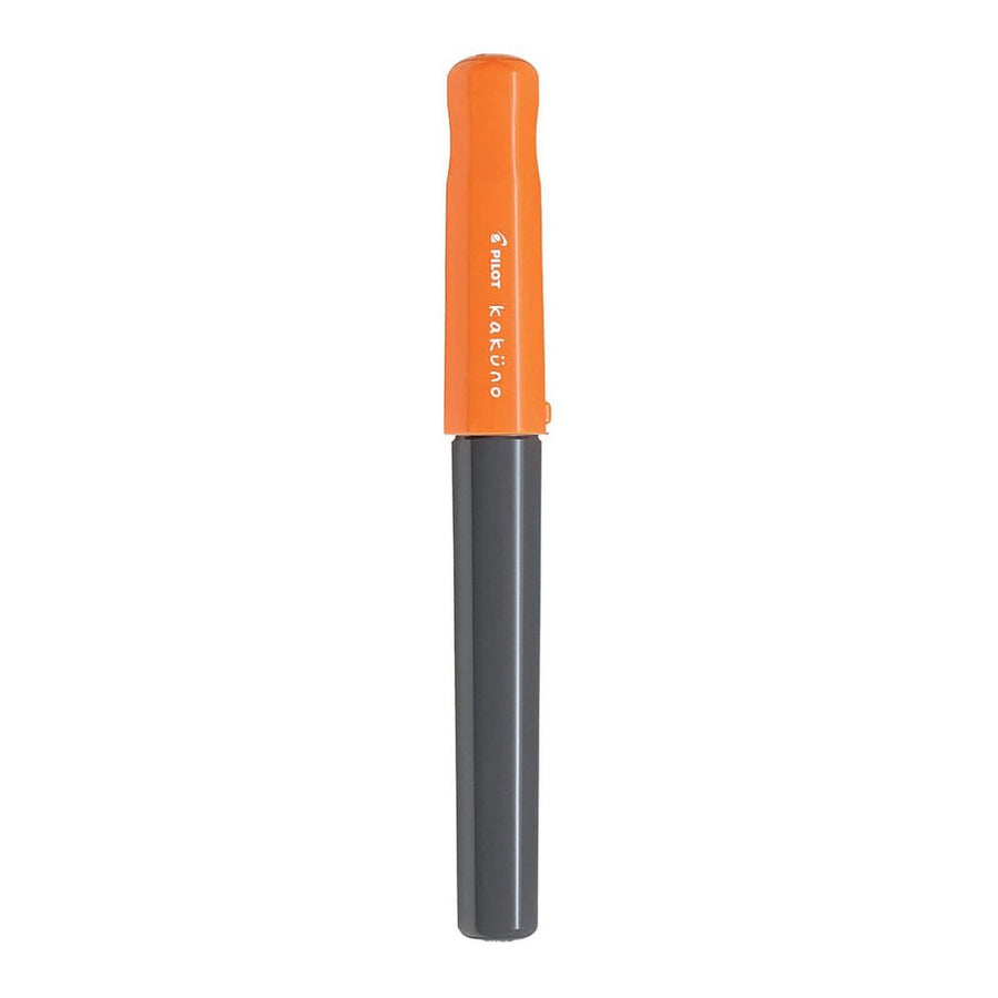 Pilot Kakuno Orange Fountain Pen – Medium Nib