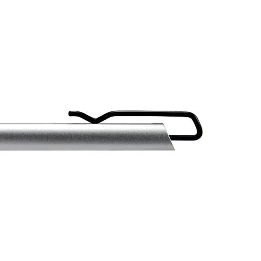 Kacogreen Klip Metal Gel Pen – Silver | 0.5 mm Extra Fine