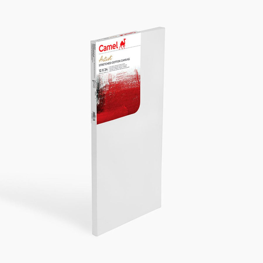 Camel Stretched Canvas 12″ × 24″ (30 cm × 60 cm)