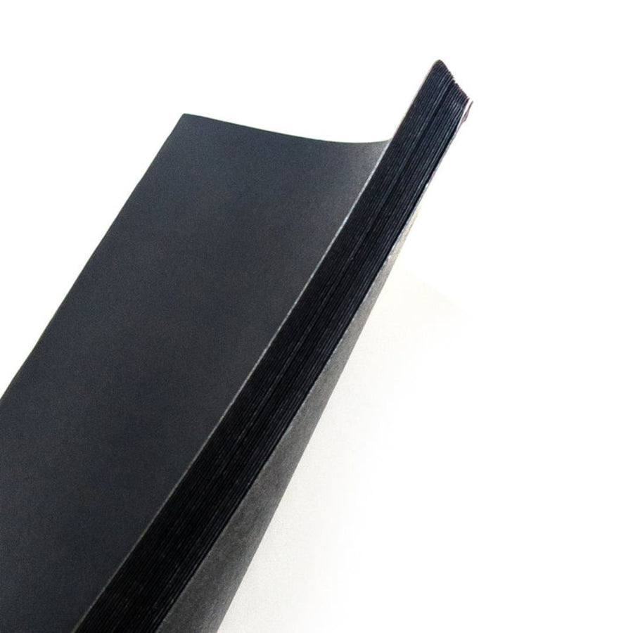 Anupam Ash Booklet Sketchbook – Matte Black Dotted Grid | 180 GSM | A4