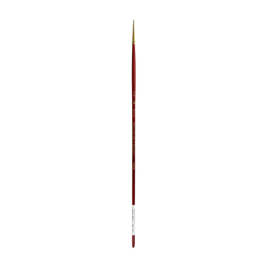 Princeton Heritage Series 4000R Long Handle Synthetic Round Brush – Size 2/0