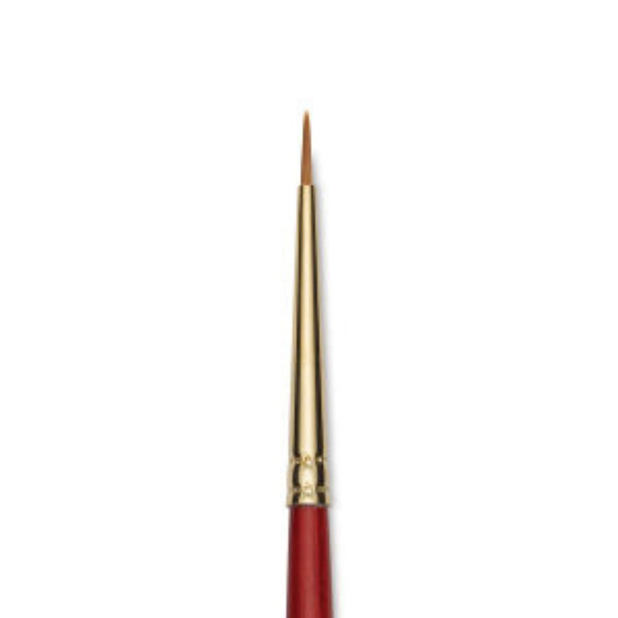 Princeton Heritage Series 4000R Long Handle Synthetic Round Brush – Size 2/0