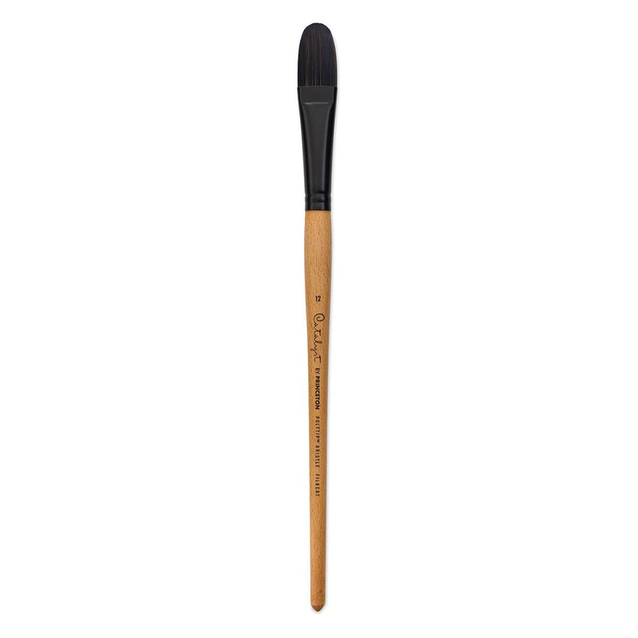 Princeton Catalyst Series 6400 Long Handle Filbert Brush – Size 12