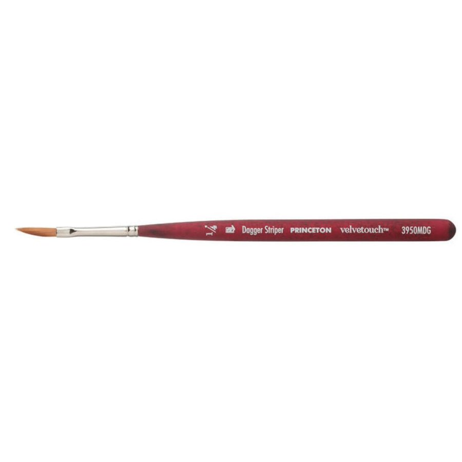 Princeton Velvetouch Mini Dagger Striper Brush – 3950 (Size 1/4”)