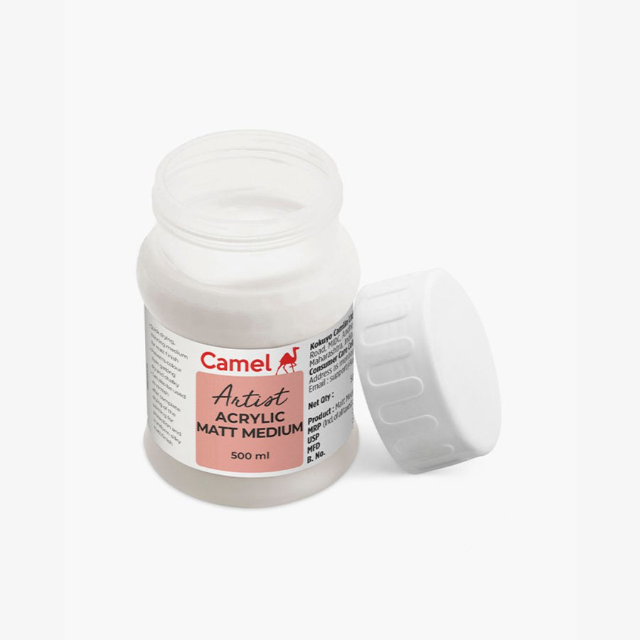 Camel Acrylic Matt Medium – 500 ml