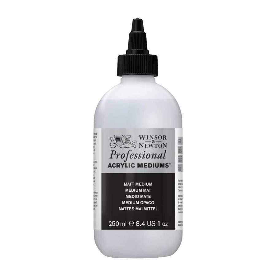 Winsor & Newton Professional Acrylic Matt Medium – 250 ml