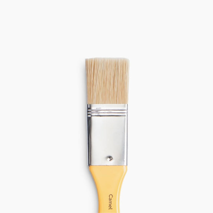 Camel White Bristle Wash Brush – Series 58 | 2.5 cm