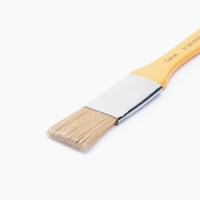 Camel White Bristle Wash Brush – Series 58 | 2.5 cm