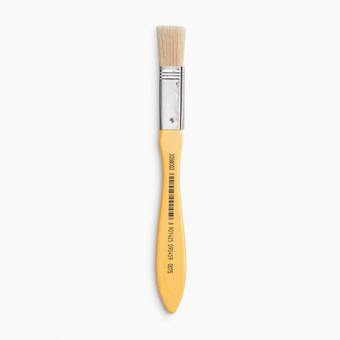 Camel White Bristle Wash Brush – 1.25 cm