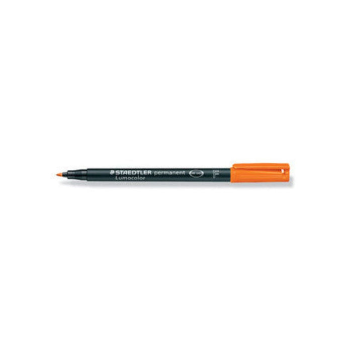 STAEDTLER Lumocolor Fine Permanent Marker Orange (318-4)