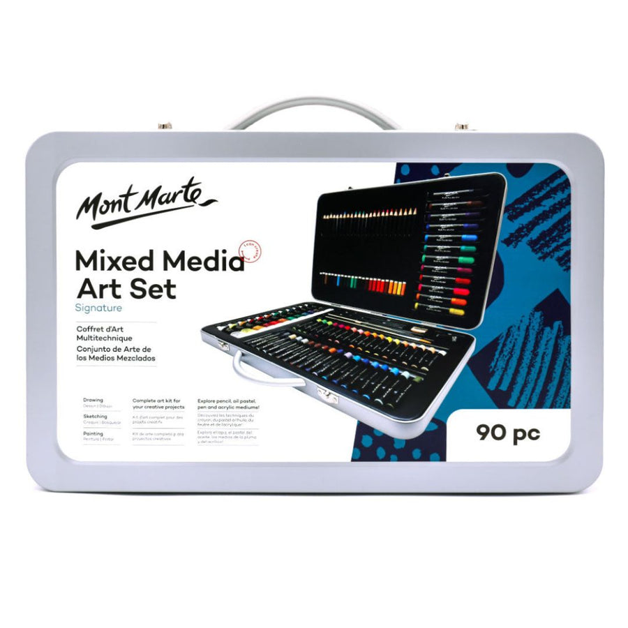 Mont Marte Mixed Media Art Set – Signature | 90 Pieces
