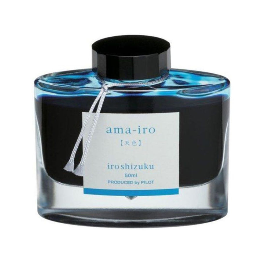Pilot Iroshizuku Fountain Pen Ink – Ama-Iro (Sky Blue) – 50 ml Bottle