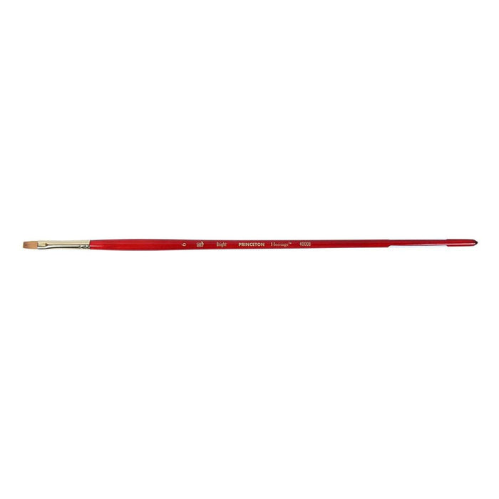 Princeton Heritage Synthetic Long Handle Bright Brush – 4000B (Size 6)