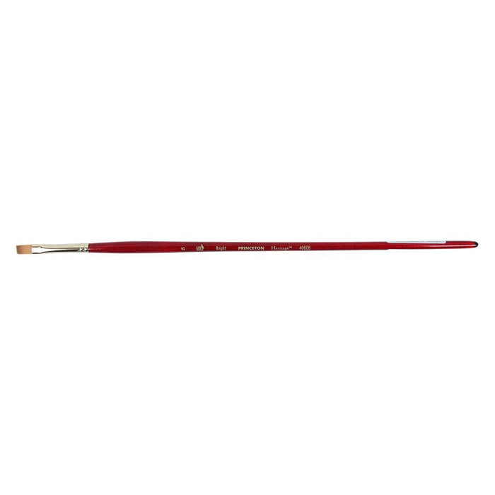 Princeton Heritage Synthetic Long Handle Bright Brush – 4000B (Size 8)