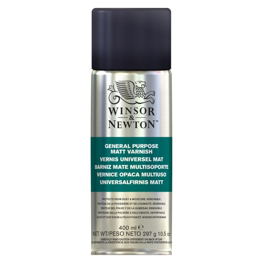 Winsor & Newton General Purpose Matt Varnish Spray – 400 ML