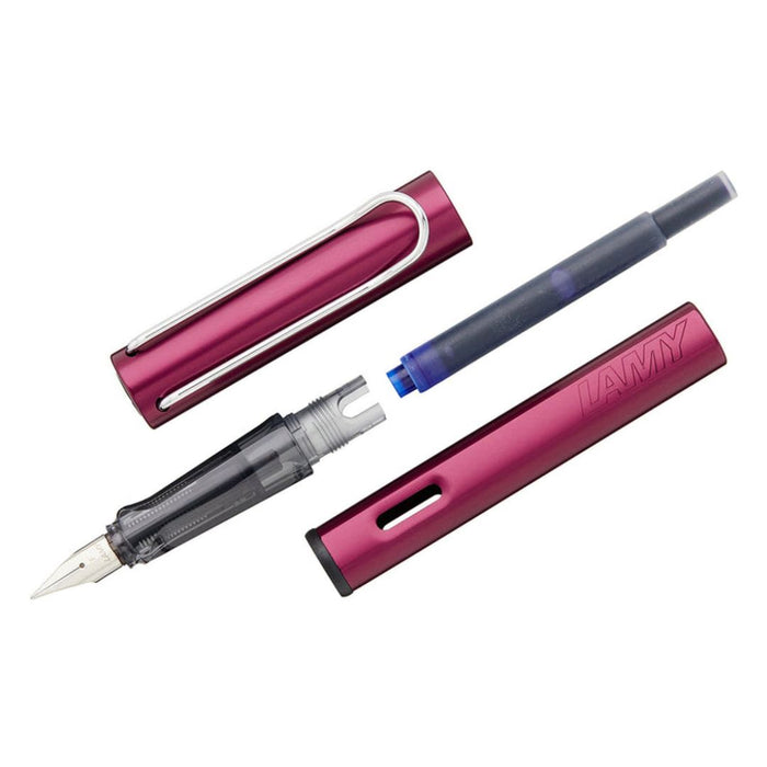 Lamy AL-Star Black Purple CT Fountain Pen – Medium Nib