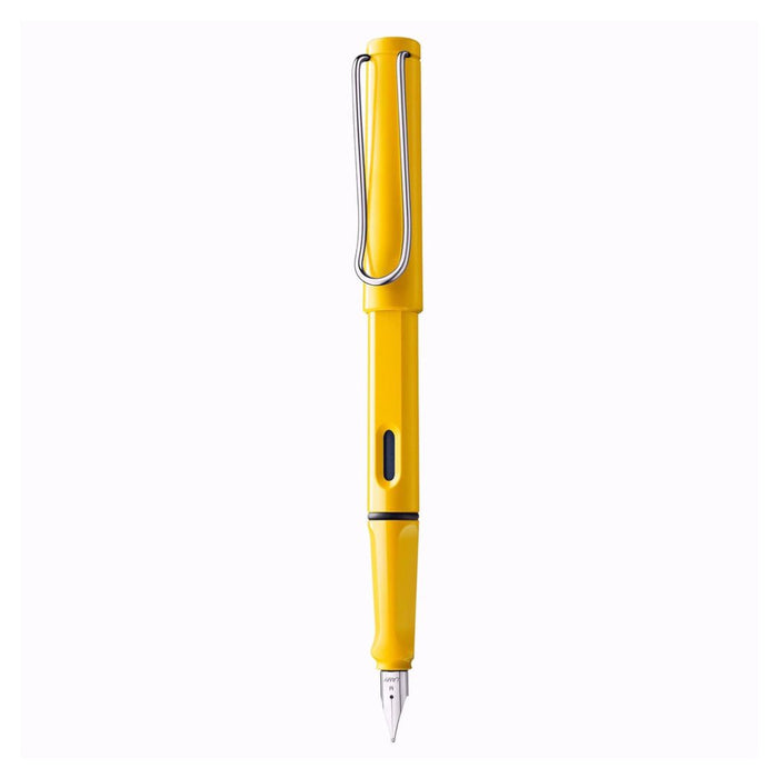 Lamy 018 Safari Yellow CT Fountain Pen – Broad Nib