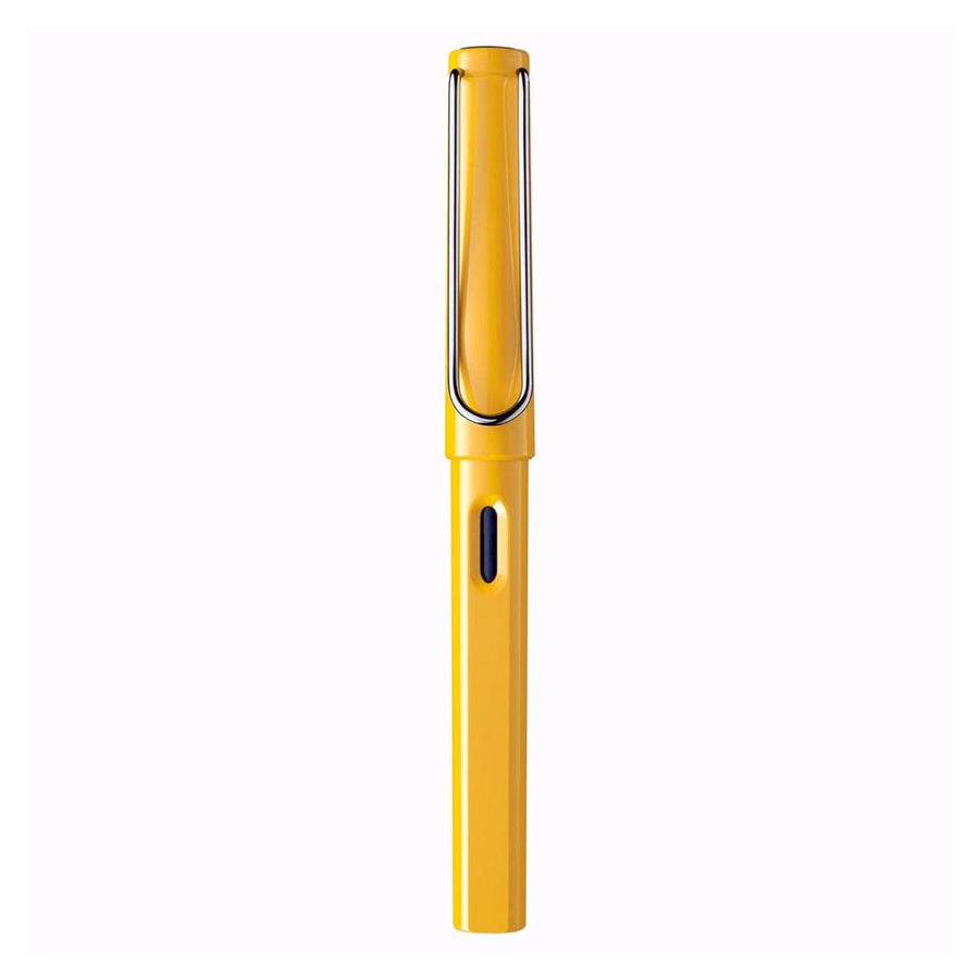 Lamy 018 Safari Yellow CT Fountain Pen – Broad Nib