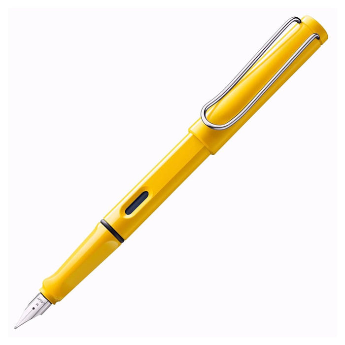 Lamy 018 Safari Yellow CT Fountain Pen – Broad Nib