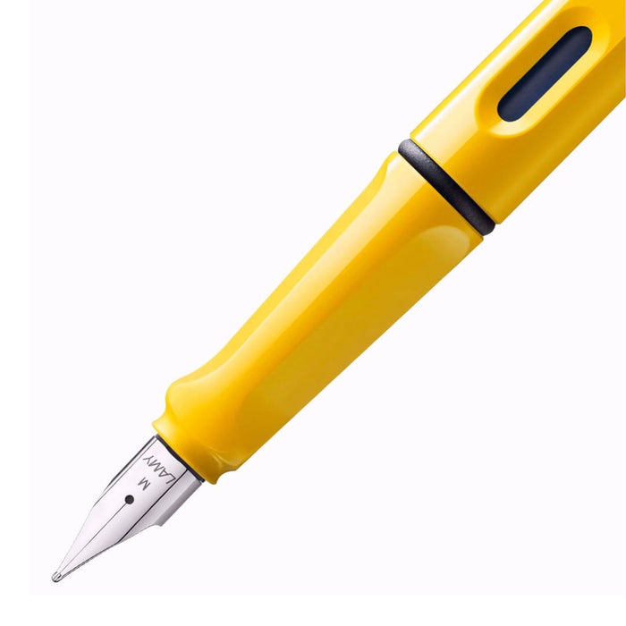 Lamy 018 Safari Yellow CT Fountain Pen – Broad Nib