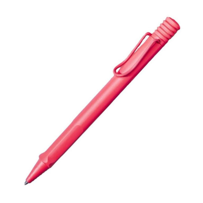Lamy Safari Ballpoint Pen – Sunset (Pink) with Polished PVD Clip