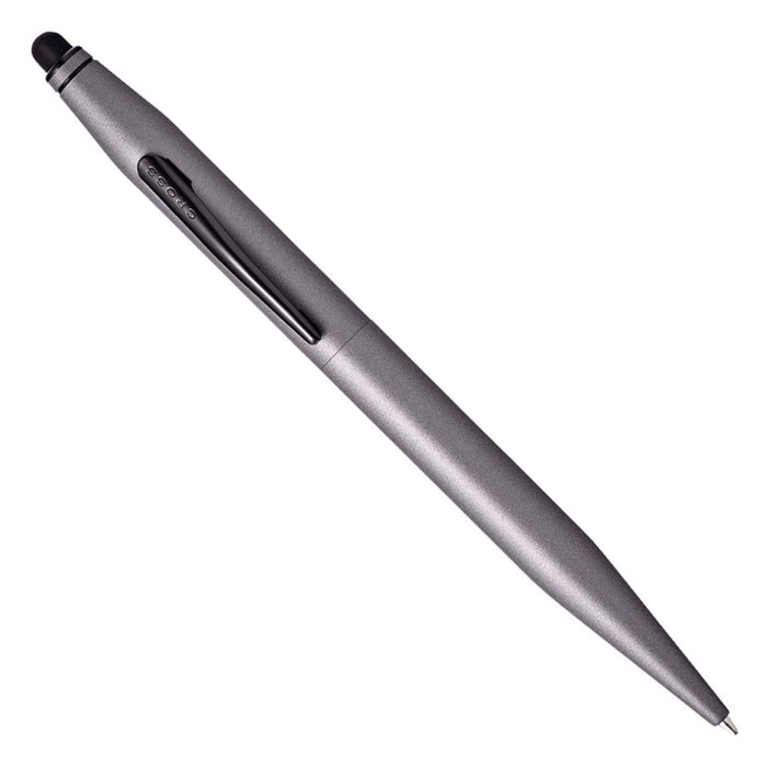 Cross Tech2 Titanium Grey Ballpoint Pen with Stylus