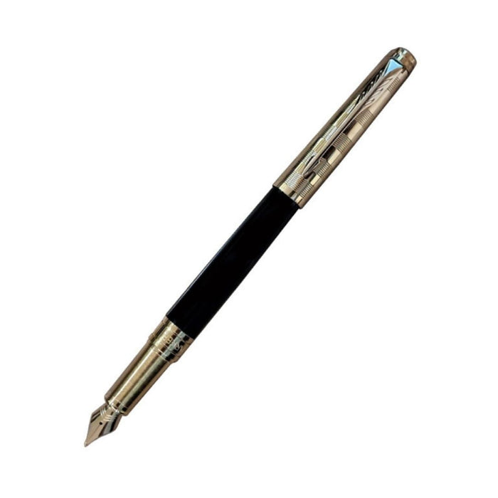 Parker Aster Black & Gold Deluxe GT Fountain Pen