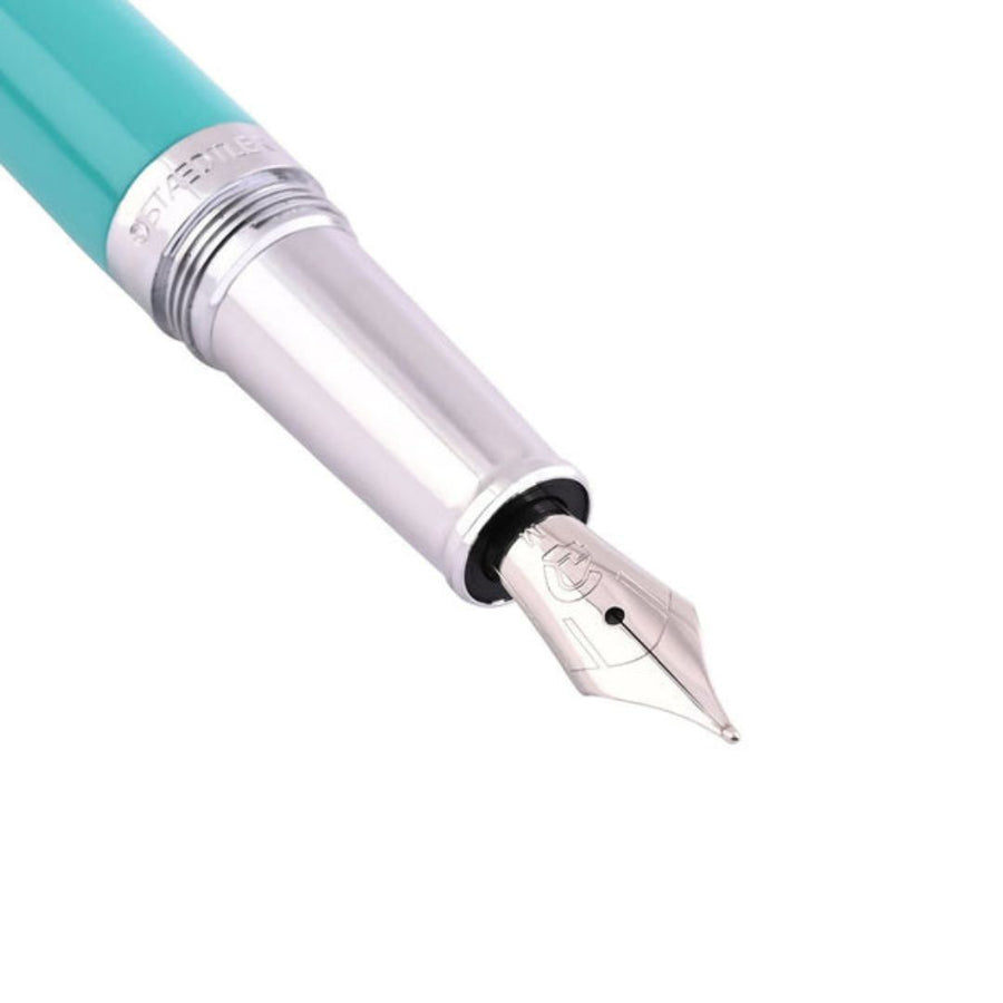 Staedtler Premium Resina Turquoise Blue Fountain Pen – Medium Nib