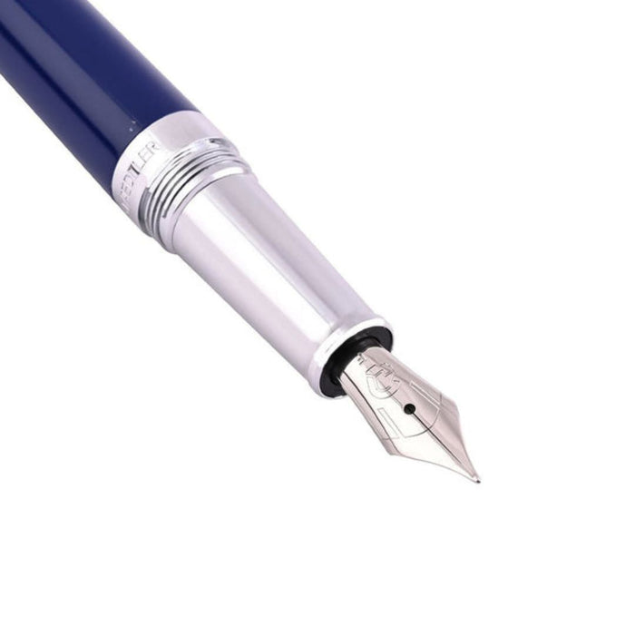 Staedtler Resina Blue Fountain Pen – Broad Nib