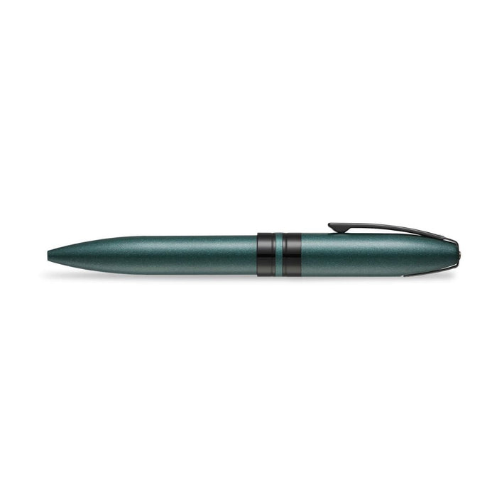 Sheaffer 9109 Icon Ballpoint Pen – Metallic Green with Glossy Black PVD Trim