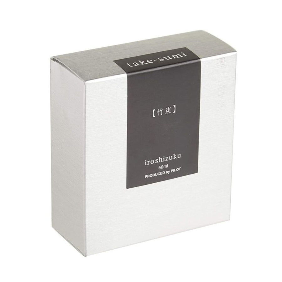 Pilot Iroshizuku Fountain Pen Ink – Take-Sumi (Bamboo Charcoal Black) – 50ml