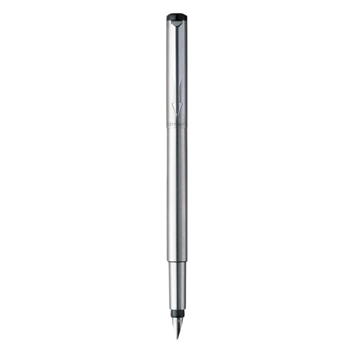 Parker Vector Stainless Steel CT Fountain Pen – Steel Nib