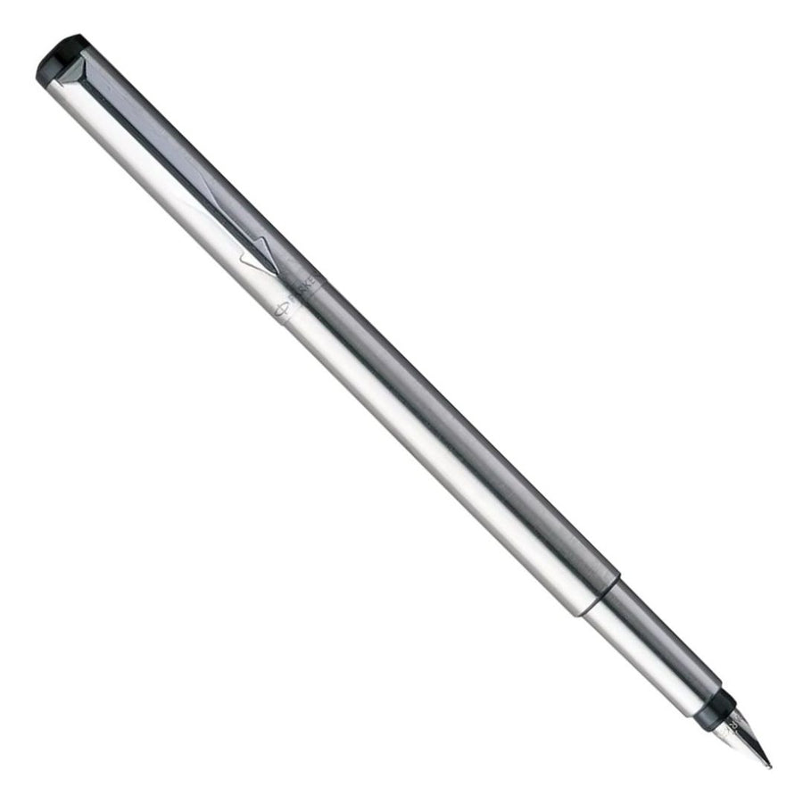 Parker Vector Stainless Steel CT Fountain Pen – Steel Nib