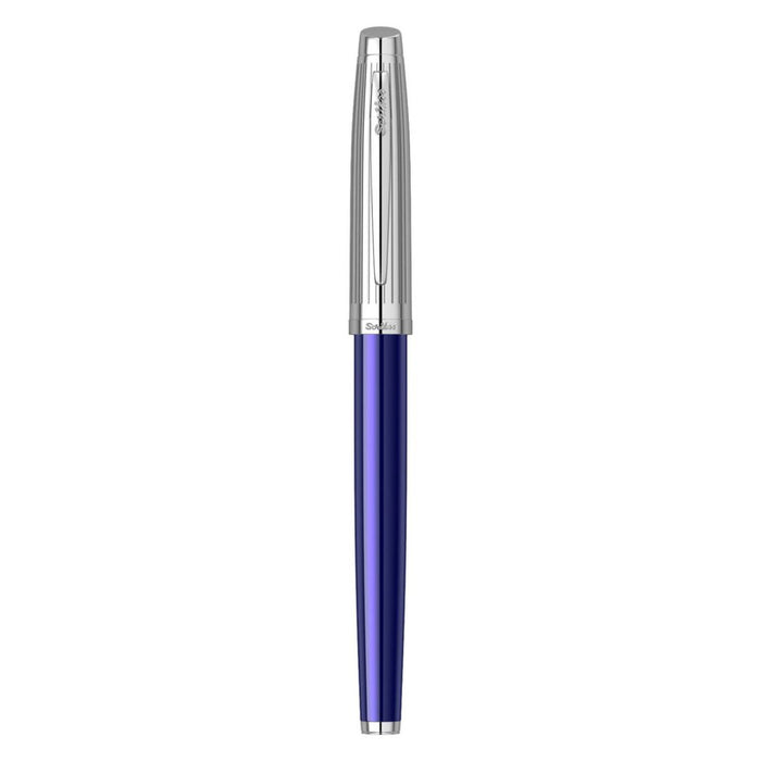 Scrikss Oscar 39 Blue Chrome CT Roller Ball Pen
