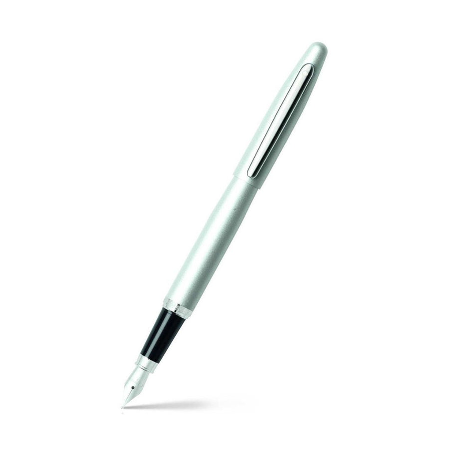 Sheaffer 9400 VFM Silver Fountain Pen with Chrome-Plated Trim