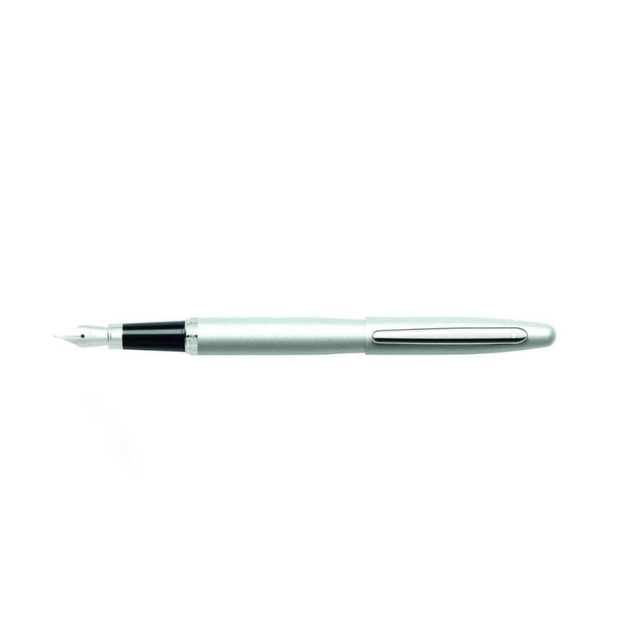 Sheaffer 9400 VFM Silver Fountain Pen with Chrome-Plated Trim