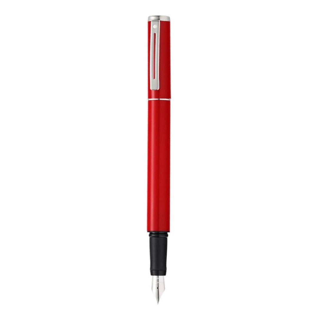 Sheaffer Pop Red CT Fountain Pen with Chrome Trim — Mango