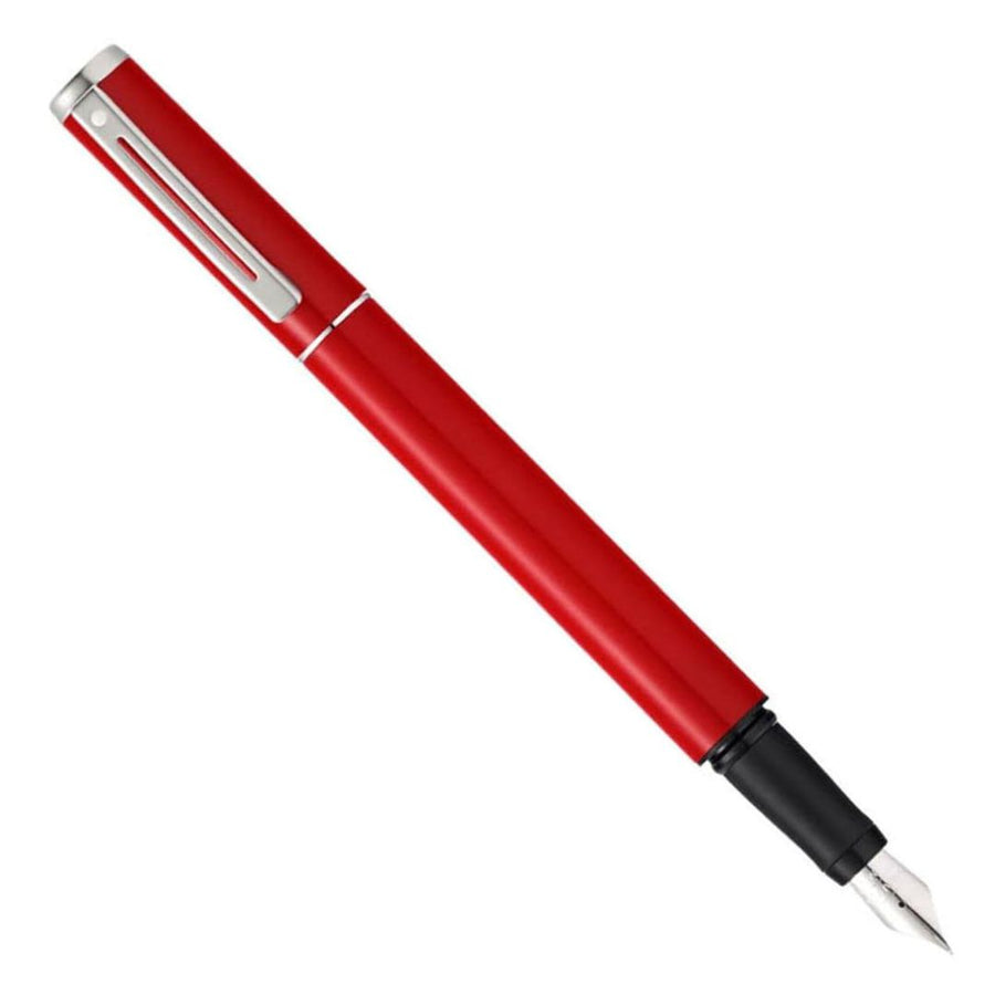 Sheaffer Pop Red CT Fountain Pen with Chrome Trim