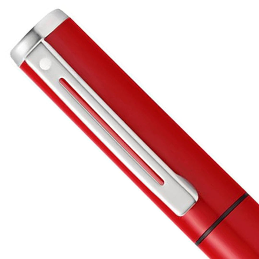 Sheaffer Pop Red CT Fountain Pen with Chrome Trim