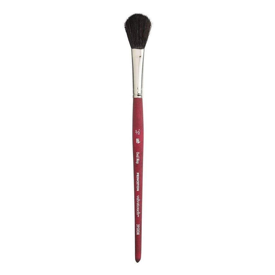 Princeton Velvetouch Oval Mop Brush – 3950 (Size 1/2)