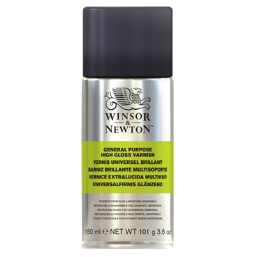 Winsor & Newton General Purpose High Gloss Varnish Spray – 150 ml