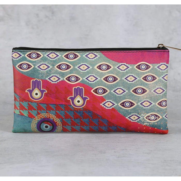 India Circus Evil Eye Newfangled Utility Pouch