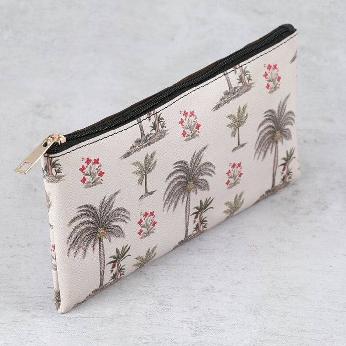 India Circus Chevron Palms Utility Pouch