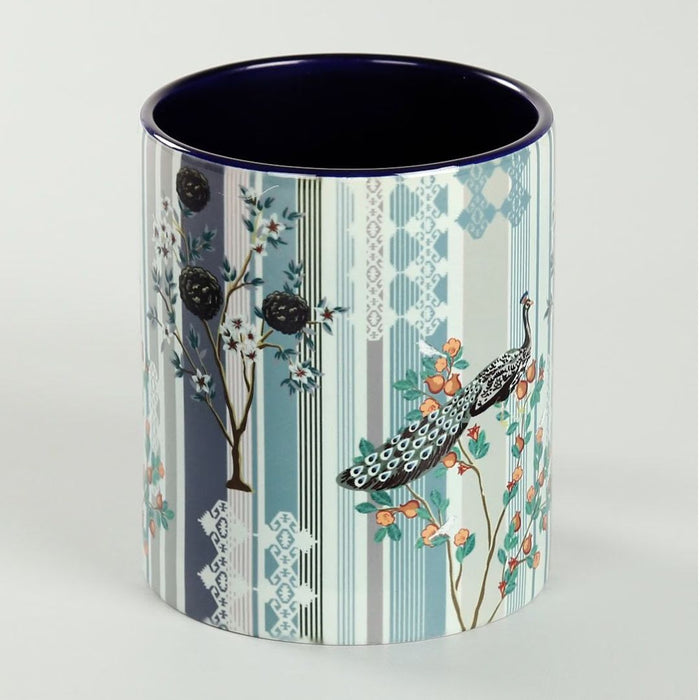 India Circus Peafowl Eclipse Ceramic Coffee Mug (325 ml)