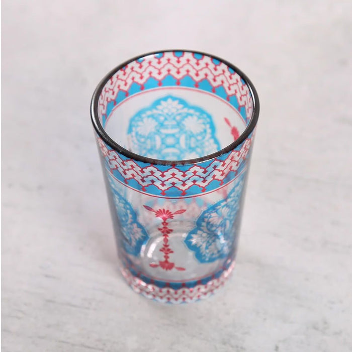 India Circus Modern Loom Infinity Chai Glass Set of 4 (140 ml)