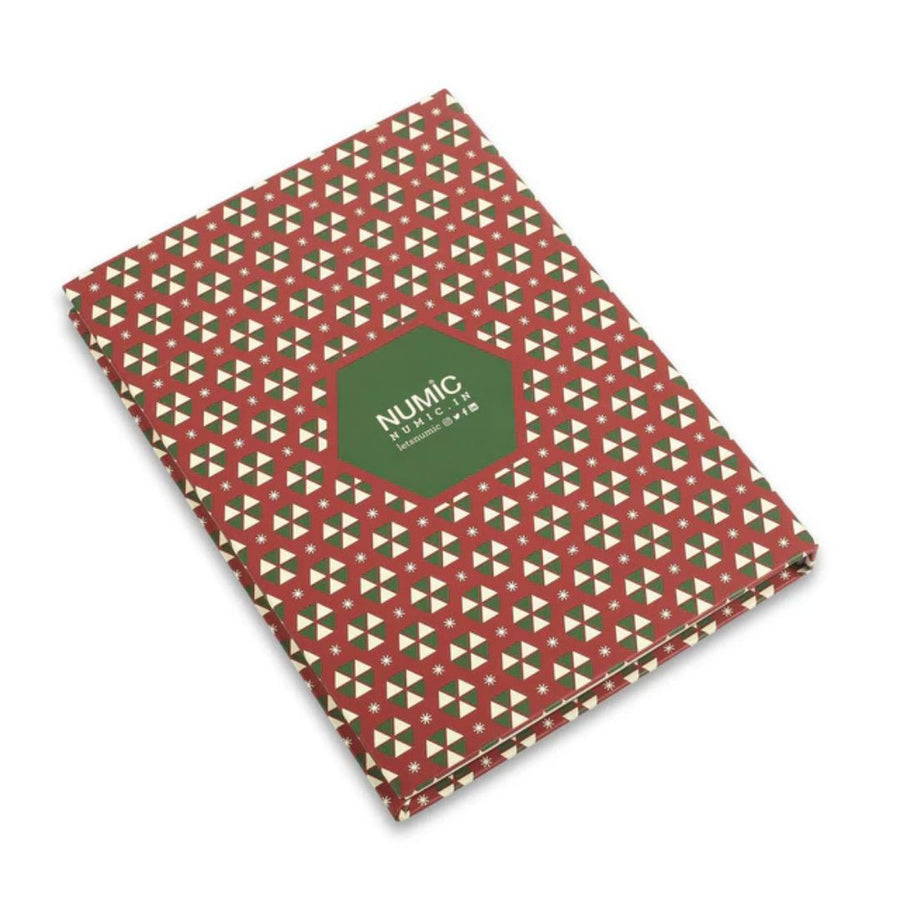 Numic Sequence Notebook – Ruled (Design 1.08 Hexa Flakes)