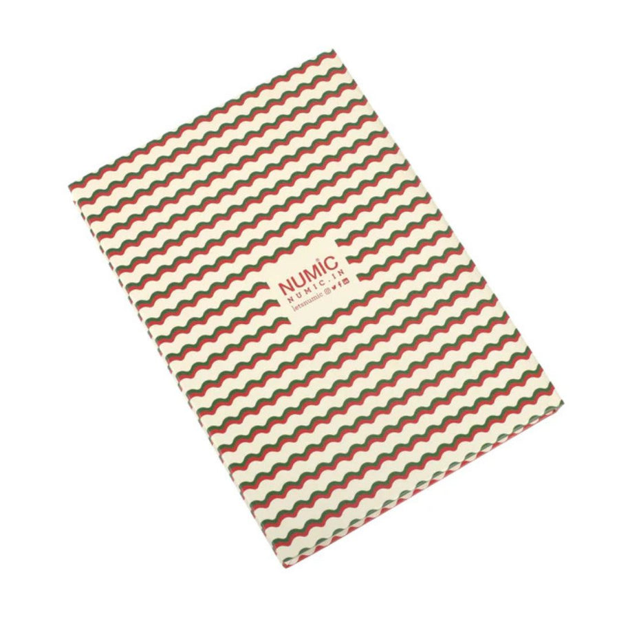 Numic Sequence Notebook – Ruled (Design 1.09 Candy Flow)